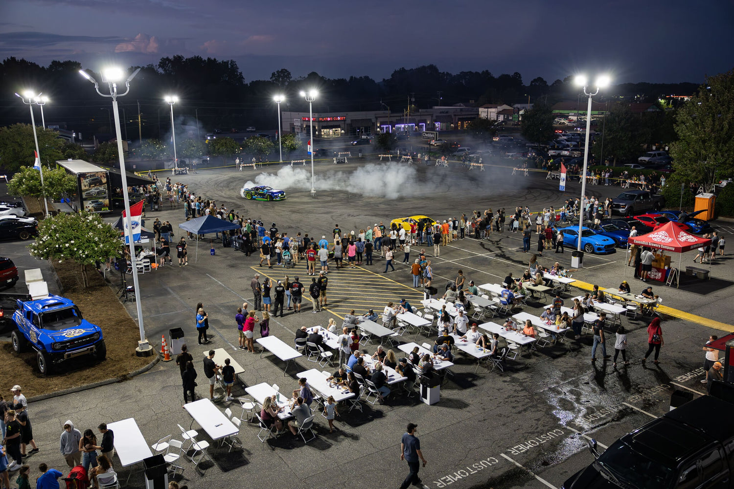 2024 Tindol Ford RTR Night Car show