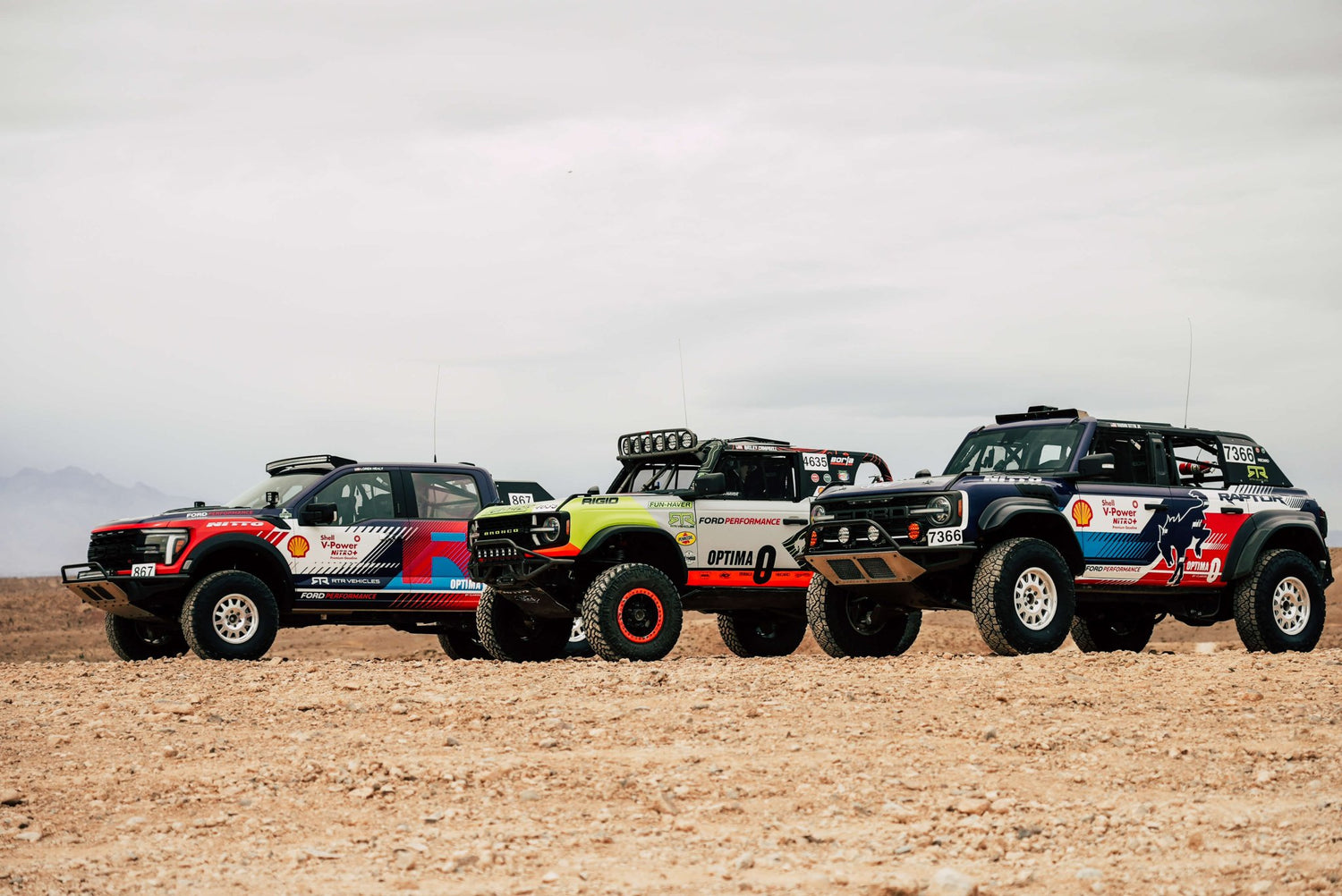 RTR Vehicles Off-Road Team Triple Podium at Mint 400