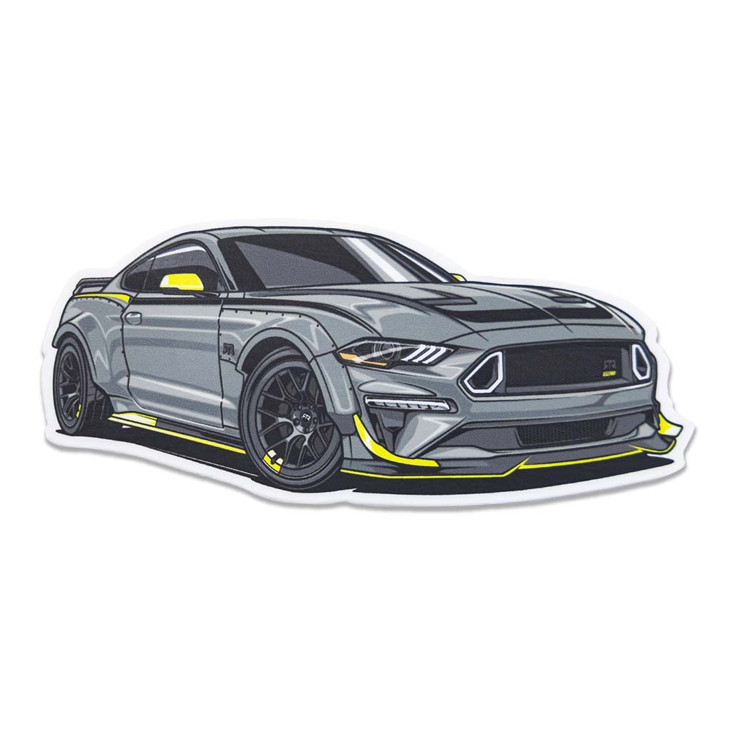 10th Anniversary Mustang RTR Spec 5 Sticker