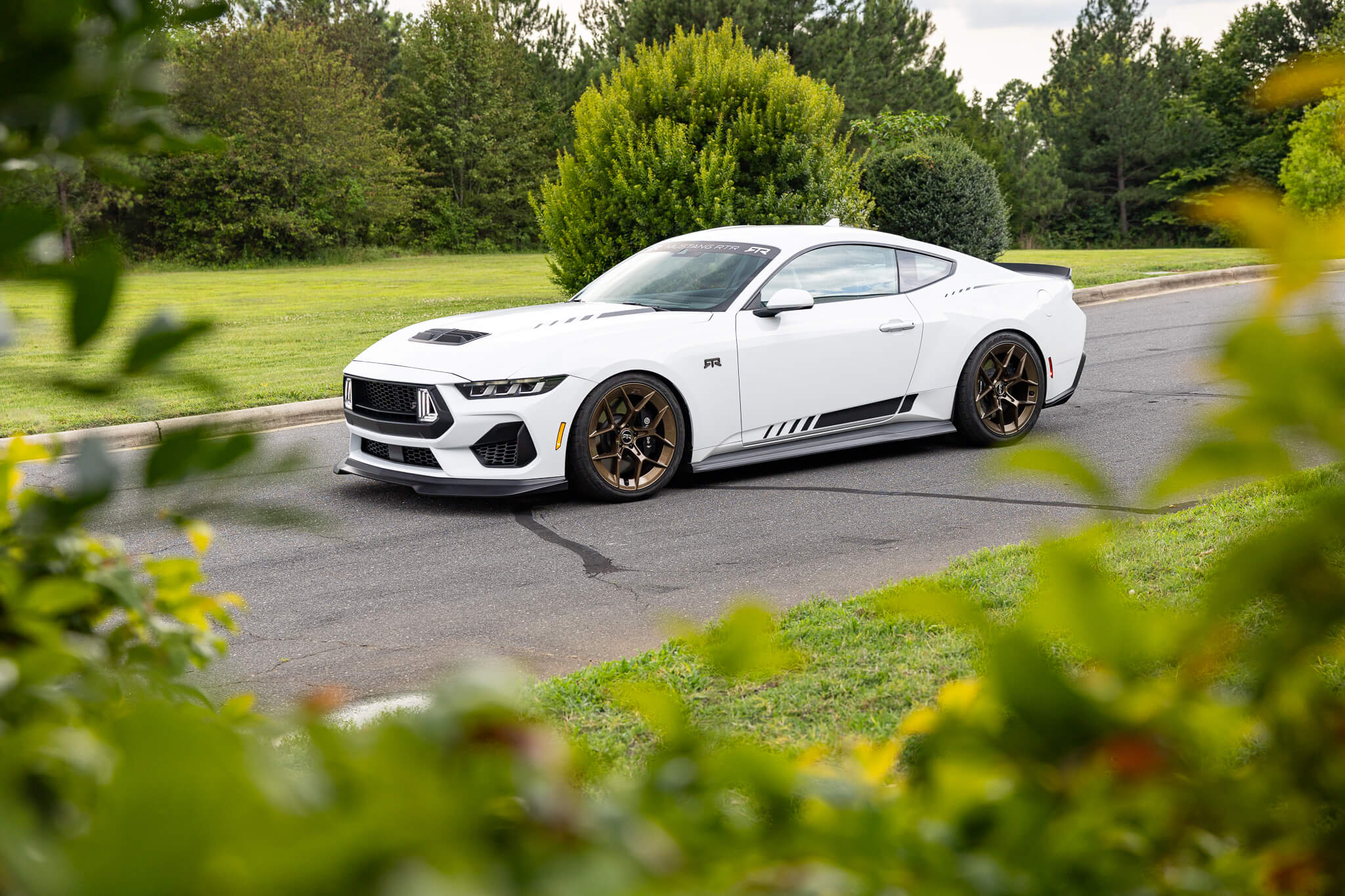 The 2024 Mustang RTR Spec 3 in Oxford White