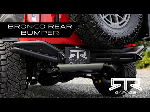 RTR Rear Bumper (2021+ Bronco, 2022+ Bronco Raptor)