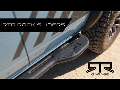 RTR Rock Sliders (21+ Bronco/22+ Bronco Raptor)