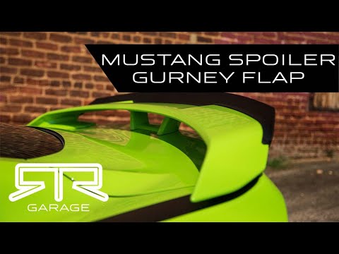 RTR Performance Pack Rear Spoiler Gurney Flap (18-23 GT w/ Performance Pack, EcoBoost w/ Performance Pack)