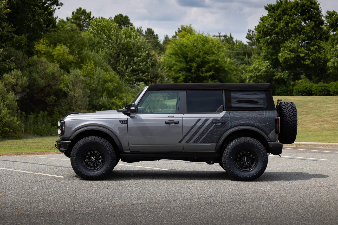 Ford Bronco/Ranger Wheel - RTR Evo 6 - 17x9 +0 / Satin Charcoal - RTR ...