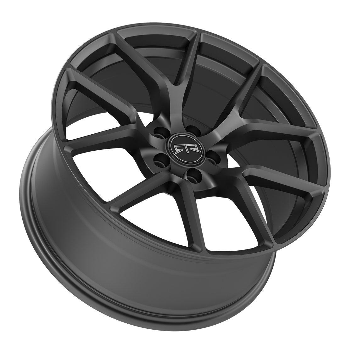 Ford Mustang Wheels - RTR Tech 5 - 20x9.5 +33 / Gloss Black - RTR Vehicles